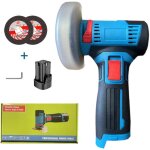 Threeh meuleuse d'angle polisseuse 12v outil de coupe moteur de polissage manuel avec 1 batterie disque ...