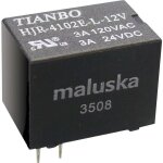 Hjr4102e - l - 5vdc - s - z relais pour circuits imprim�s 5 v / dc 5 a 1 inverseur (rt) 1 pc(s) x50102 ...