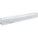 Tibelec - rglette led blanc 18w, 1600 lumens, 4000k, interrupteur on / off, bornier de connexion intgr, ...