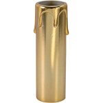 Bougie e14 dore h. 85mm tibelec