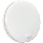 Hublot led rond blanc, 15w, 1600 lumens, ip54, 4000k blanc - neutre, crépusculaire, détecteur de mouvement, ... Hublot led rond blanc, 15w, 1600 lumens, ip54, 4000k blanc - neutre, crépusculaire, détecteur de mouvement, ...