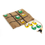Tic tac toe jeu en bois trois gagnants fait � la main 4101 set de jeu d'�checs marin � emporter multicolore ...