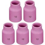 Tig lentille � gaz buse en alumine tasses en c�ramique jumbo large 53n87 (12 d19 x 48 mm) compatible ...