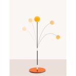 Tige �lastique de boule de jouet de chat, tige longue interactive peut garnir le b�ton de gobelet �quilibr� ...