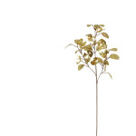 Tige d'eucalyptus artificielle dor�e 70cm lot de 3