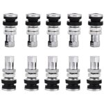 Tige de valve de pneu tubeless 10 pi�ces tr161 m�tal voiture camion moto boulon dans pneu pneu valve ...