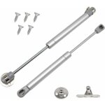 Tigrezy lot de 2 verin a gaz, 60n / 6 kg verin meuble ressort amortisseurs � gaz, charni�res � fermeture ...
