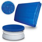 Tillvex couverture de piscine ronde 457 cm b�che de piscine r�sistante aux uv et aux d�chirures couverture ...
