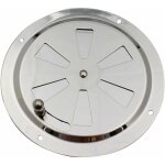 Grille de ventilation rond, ouverture d'a�ration r�glable �vent d'a�ration en acier inox entr�e et �vacuation ...