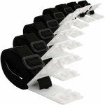 Kit de fixation pour bâche solaire de piscine - 8 sangles de couverture solaire - kit de sangles pour ... Kit de fixation pour bâche solaire de piscine - 8 sangles de couverture solaire - kit de sangles pour ...