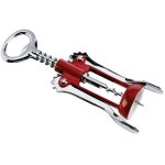 Tire - bouchon  2 leviers 'presto' couleur rouge tescoma