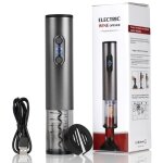 Tire - bouchon �lectrique automatique ? ouvre - bouteille de vin sans fil � piles avec coupe - capsule ...