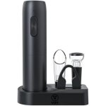 Tire - bouchon �lectrique rechargeable avec base de chargement, ouvre - bouteille �lectrique 6 en 1, ...