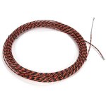 Tire fils electrique, 5m 5mm, tire cable electrique, spiral flexible aiguille tire fil, tire cable aiguille ...