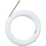 Tire fils electrique aiguille nylon avec t�te flexible de guidage, oeuillet de tirage aide tirage c�bles, ...