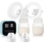 Tire lait electrique, 4 modes et 9 niveaux, rechargeable, avec ecran lcd, �lectrique double allaitement ...