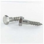 Tirefonds inox a2 8x60 - 30 pi�ces