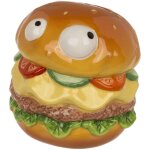 Tirelire burger en c�ramique 12 x 11 cm