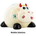 Tirelire - carpentras sign - animaux color�s - r�sine - 19 x 13 cm - mixte