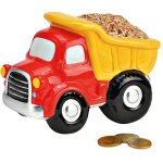 Tirelire en c�ramique camion de chantier