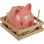 Tirelire cochon avec le petit marteau