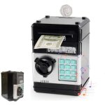 Tirelire �lectronique pour enfants - tirelire musicale avec distributeur automatique de billets, coffre ...