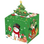 Tirelire de no�l pour cadeaux en esp�ces, bo�te cadeau surprise de no�l, bo�te � billets amusante, fa�ons ...