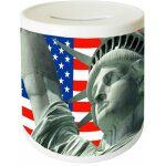 Tirelire ronde united states par cbkreation