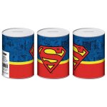 Tirelire - superman - taille s - 7. 5x7. 5x10 cm