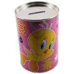 Tirelire - surdiscount - titi - m�tal - rose - kawaii