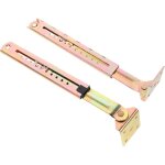 Tirette tiges t�lescopiques : barre extensible r�glable pour table de massage ou cadre de lit ? id�al ...