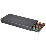 Tiroir � capsule de caf� - rangement support pour dosette machine � caf� nespresso - distributeur range ...
