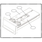 Tiroir � lessive complet