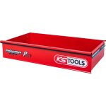 Tiroir avec logo et guidage � billes pour servante d'atelier p25, 755x398x145 mm ks tools