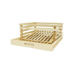 Masy - tiroir de rserve  pomme de terre poignes en bois pour lgumier