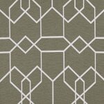 Tissu jacquard ariane vert olive 145 cm