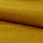 Tissu uni vercors jaune curry 140 cm