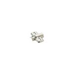 Titus - embase cruciforme � r�glage vertical par trou oblong �paisseur 0 - epaisseur : 0 mm - version ...