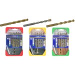 Tivoly ? lot de 3 coffrets clipster technic : 1 coffret de forets mtal cobalt 5% gradus 10pcs  1  ...