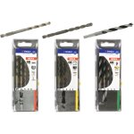 Tivoly - lot de 3 coffrets hexa : 1 coffret de forets mtal queue hexa 5pcs  2  6mm + 1 coffret de ...