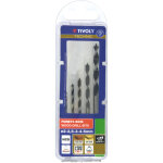 Tivoly ? coffret 5 forets bois 3 pointes gradu�s slr � 2 � 5mm
