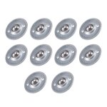 10 pices sries - 16b 5 / 8 pouces acier  roulement roller ball convoyeur bride unit de transfert