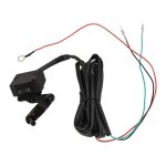 12v interrupteur au pouce  bascule de treuil avec support ligne commande guidon pour accessoires lectrique ...