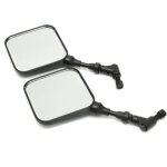 2 pices rtroviseur moto noir pour 200 250 dr350 drz 400 dr650