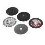 Tlily - 5 pièces disque de coupe 75 mm pour meuleuse d'angle d'alésage 10 lame scie circulaire en métal ... Tlily - 5 pièces disque de coupe 75 mm pour meuleuse d'angle d'alésage 10 lame scie circulaire en métal ...