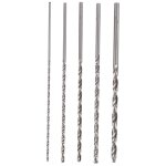 Tlily - 5 pices sries extra long 150mm hss foret hlicodal 2mm 3mm 3. 5mm 4mm 5mm tige droite tarire ...