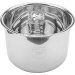 6l autocuiseur pot intérieur riz doublure en acier inoxydable minute 6l autocuiseur pot intérieur riz doublure en acier inoxydable minute