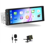 Tlily - autoradio à écran tactile simple din sans fil carplay android Tlily - autoradio à écran tactile simple din sans fil carplay android