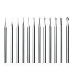 Ensembles de fraises  dcouper en forme cylindre - cne 12 pices, sertir pierre pour la fabrication ...