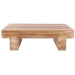 Tlily - escabeau en bois pour adultes, tabouret de lit lits hauts, cuisine, salle bain, placard, adultes ...